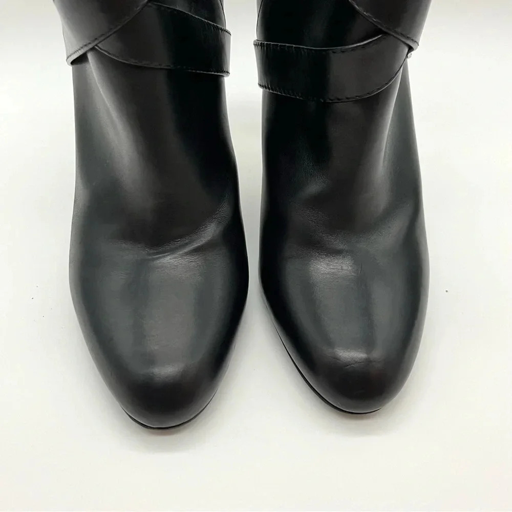 Christian Dior black heeled boots size EU 41 - Picture 10 of 12